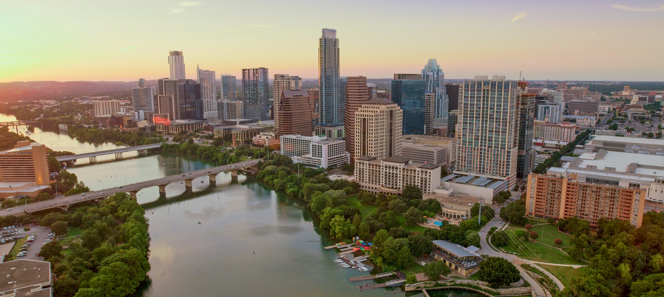 Austin City skyline.